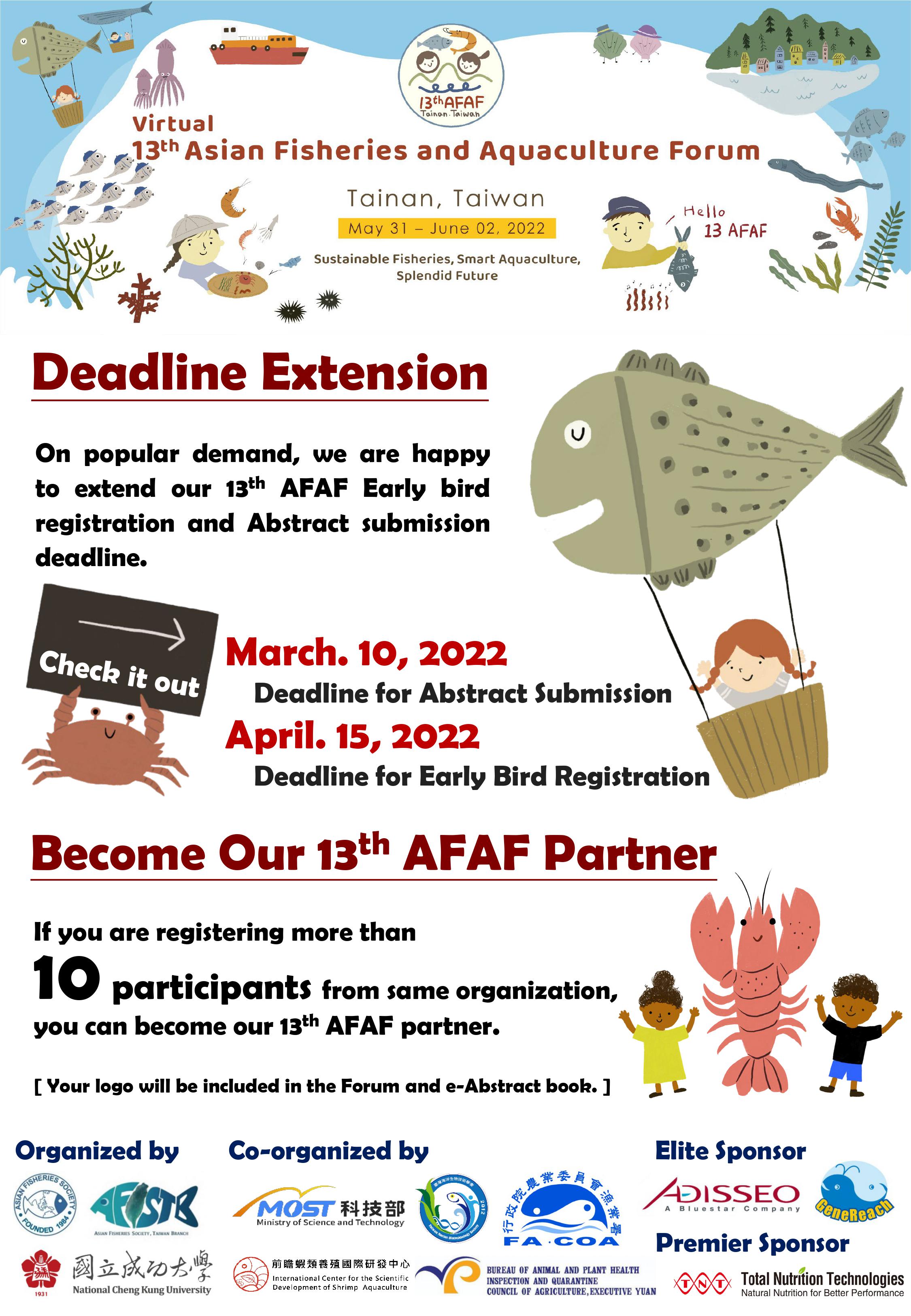 13AFAF Early bird